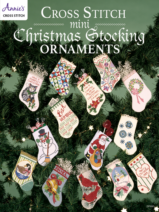 Title details for Cross Stitch Mini Christmas Stocking Ornaments by Annie's - Available